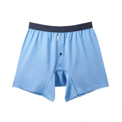 メンズ下着 ニットトランクス (XL・ライトブルー) ZIVANE 締め付け感のない/パンツ/ジバン