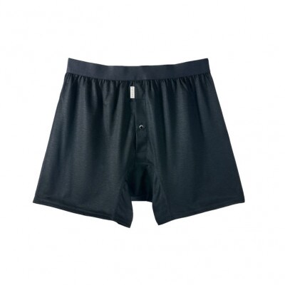 メンズ下着 ニットトランクス (XL・ブラック2枚) ZIVANE 締め付け感のない/パンツ/ジバン