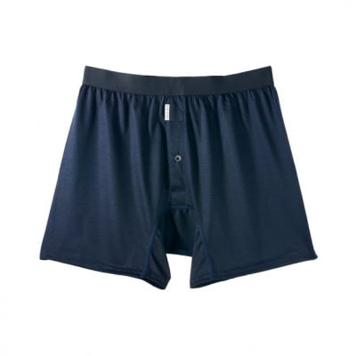 メンズ下着 ニットトランクス (XL・ネイビー2枚) ZIVANE 締め付け感のない/パンツ/ジバン