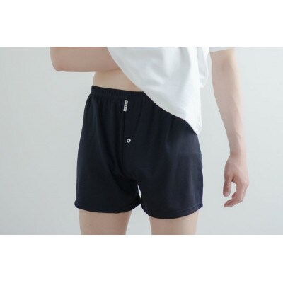 シルクトランクス(紺・XL3枚)ZIVANE メンズ下着 締め付け感のない