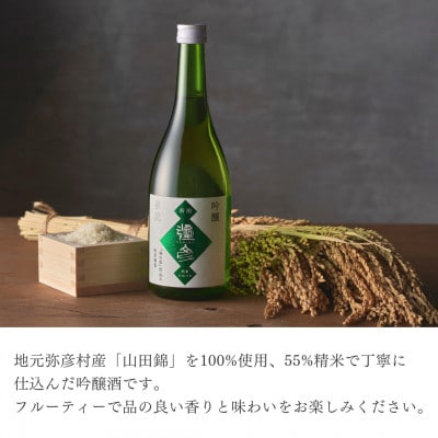 【平成30年産新嘗祭献上米】令和六年産伊彌彦米5kg・泉流 彌彦 吟醸酒720ml 1本 新潟県