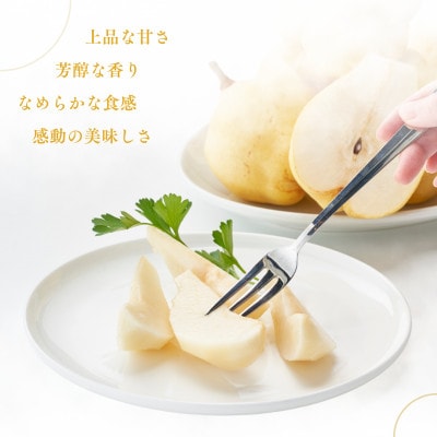 弥彦産“西洋なしの貴婦人”ルレクチエ　6～8玉(3kg) 新潟県 弥彦村
