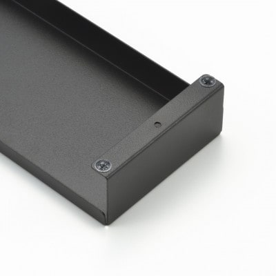 Hi!(ハイ) すっきりフィットする排気口カバー クラシックブラック(1個) 黒 コンロ 弥彦村