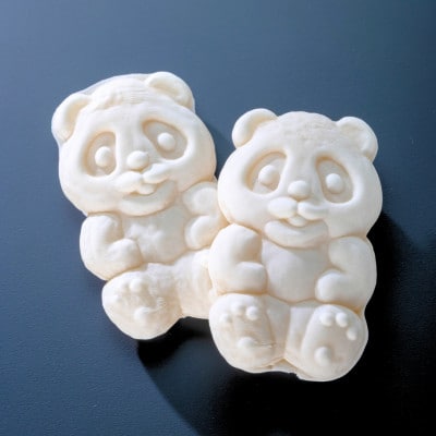 【ニッポン全国おやつランキンググランプリ】白パンダ焼き弥彦むすめ餡(枝豆)6個詰合せ 新潟県 弥彦村