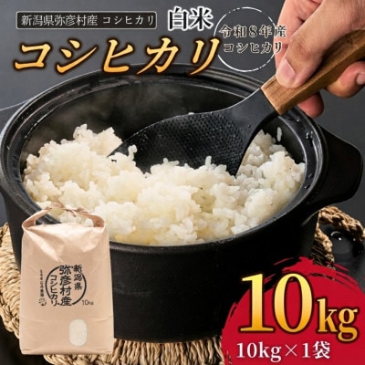 【令和8年産 新米受付】新潟県弥彦村石井農園　コシヒカリ【白米 10kg】