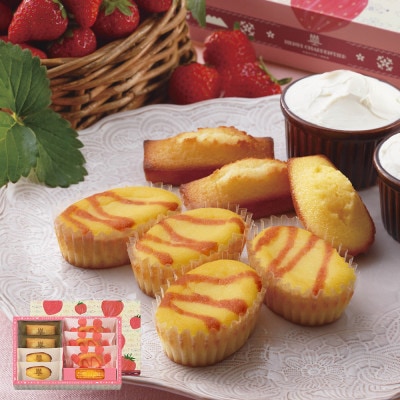 【アンリ】スマイルフォー東北フロム芦屋ケークフロマージュアソート《フレーズ》7個入HST-12SN