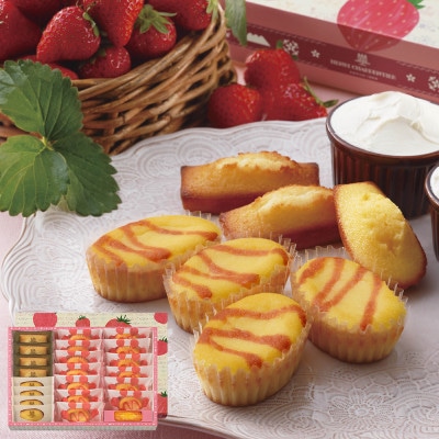 【アンリ】スマイルフォー東北フロム芦屋ケークフロマージュアソート《フレーズ》21個入HST-32SN