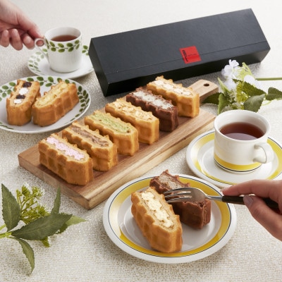 ワッフルケーキ20個&コロコロワッフル3種
