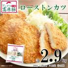 【ふるさと納税】アンデス高原豚使用 ロースカツ 290g (4枚)×10袋 計2.9g 冷凍 おかず