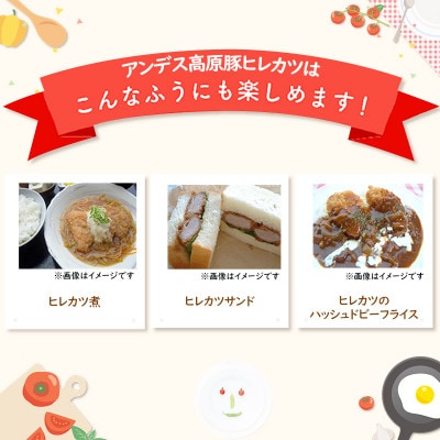 【ふるさと納税】アンデス高原豚使用 ヒレカツ 240g (10枚) x 10袋 計2.4kg 冷凍