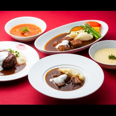 土筆苑ラグジュアリー洋食ディナーセット