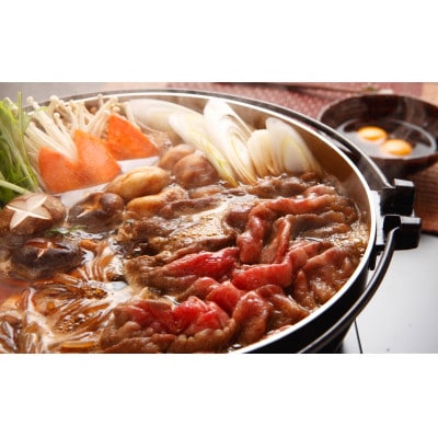【冷凍便】神戸牛鋤焼&しゃぶしゃぶ重セット