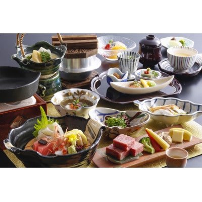 兵衛向陽閣のペアご宿泊券　(ご夕食は神戸牛付き会席料理)