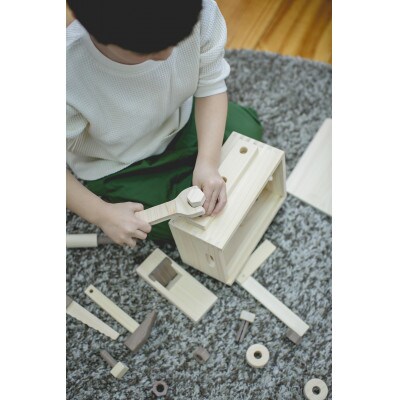 桧のおもちゃ IKONIH　Working Set　アイコニー　大工セット