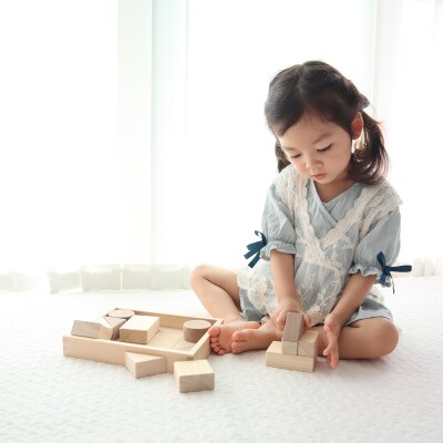 桧のおもちゃ IKONIH　Building Block　アイコニー　積み木