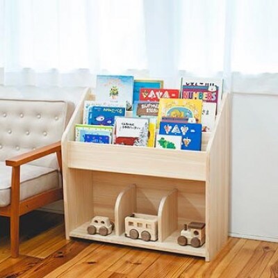 桧の家具　IKONIH　Book Shelf アイコニー　絵本棚