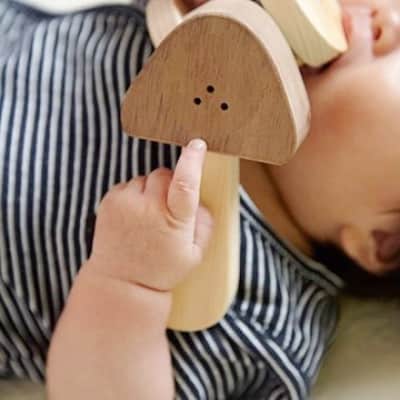 桧のおもちゃ　IKONIH　Rattle Seriesアイコニー　ガラガラシリーズ