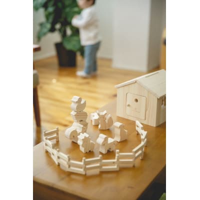 桧のおもちゃ　IKONIH　Creatures Set アイコニー　いきものセット
