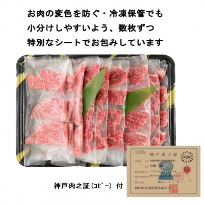 【A5神戸牛】焼肉おまかせセット 500g(霜降り・赤身・カルビ )