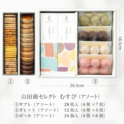グルテンフリー 米粉のスイーツバラエティーセット 【むすび】