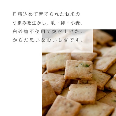 米粉のスイーツ 山田錦サブレ 【箱入り4種アソート(黒胡椒/トマト/ターメリック/ピスタチオ)】