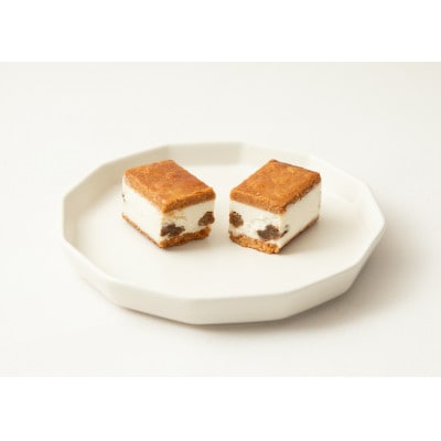 田田田堂　バターを使わないバターサンド「お米のヴィーガンバターサンド(ラムレーズン)」6個入り