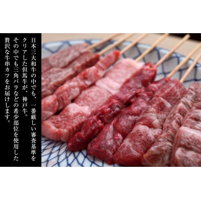 神戸牛串カツ 希少部位5種類各2本 合計10本セット