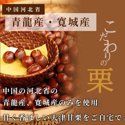 無添加 大粒天津甘栗 3kg