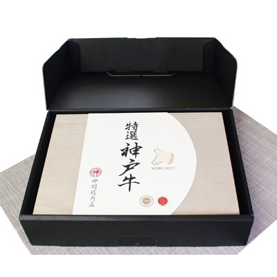 【神戸牛】霜降りすき焼用1200g(肩ロース)(木箱化粧箱入)