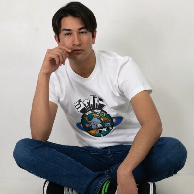 神戸市 マンホールTシャツ 白 Mサイズ