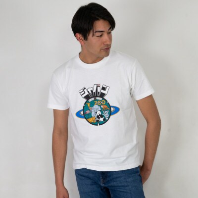 神戸市 マンホールTシャツ 白 XLサイズ