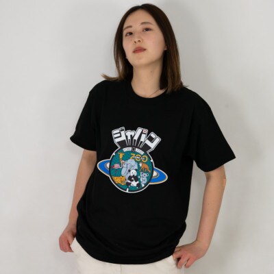神戸市 マンホールTシャツ 黒 Lサイズ