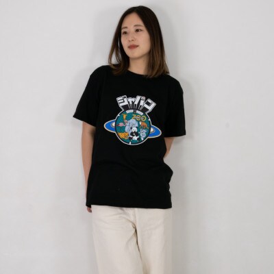 神戸市 マンホールTシャツ 黒 XLサイズ