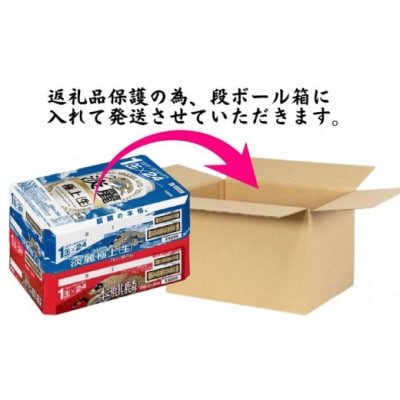 キリン本麒麟350ml缶1ケース&キリン淡麗 極上《生》350ml缶1ケースの2ケースアソートセット