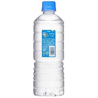 アサヒ おいしい水 天然水シンプルecoラベル(六甲)PET600ml×24本(24本入り1ケース)