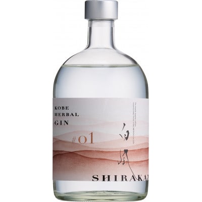 白鶴 KOBE HERBAL GIN 白風 (しらかぜ)#01　700ml瓶 ※化粧箱付き