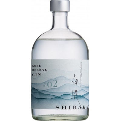 白鶴 KOBE HERBAL GIN 白風 (しらかぜ)#02　700ml瓶 ※化粧箱付き