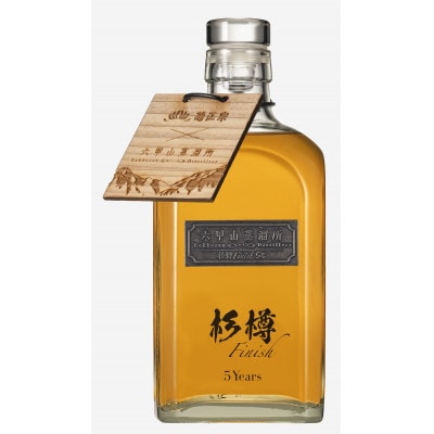 六甲山蒸溜所ピュアモルトウイスキー 杉樽　フィニッシュ5年 500ml ※化粧箱付き