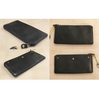 ふるさと納税 財布 兵庫県 神戸市  alto. 薄マチ長財布　AMSW-0052（ブラウン） alto.】薄マチ長財布(ブラック) | 兵庫県神戸市 | ふるさと納税