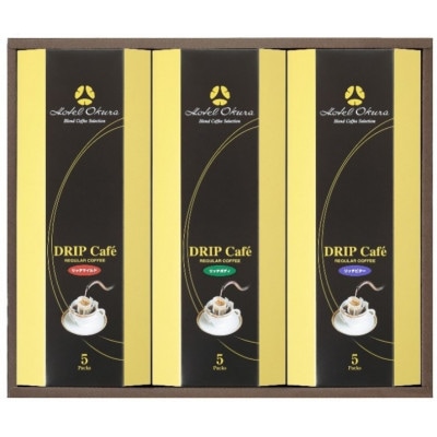 ホテルオークラ　ドリップコーヒー詰合せ　3種各1箱