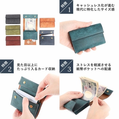 レンマ Hambre アンブレ 三つ折り財布 lemma ペトローリオ