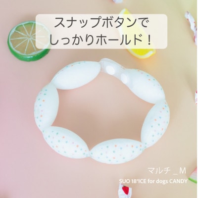 SUO 18°ICE for dogs CANDY　Mサイズ(マルチ)