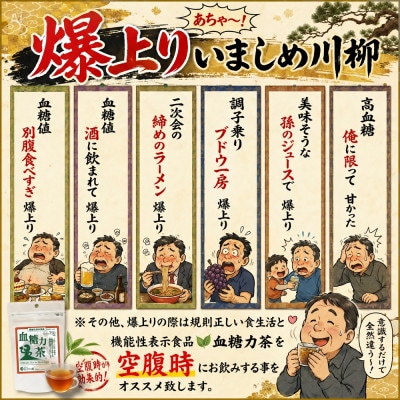 (日本生産)機能性表示食品　血糖力茶　