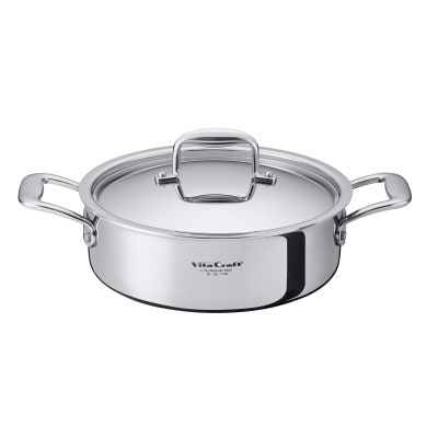 Nシリーズ 両手鍋 浅型 24cm