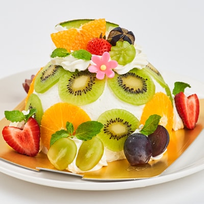 フルーツshopこだわり　フルーツゴロゴロドームケーキ　オーダー品(店頭受け取りのみ)