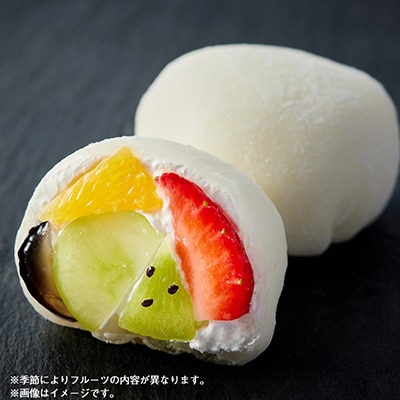 【2種計6個】2種の餡が楽しめる大福食べ比べセット(各3個)　フルーツ専門店の人気商品　