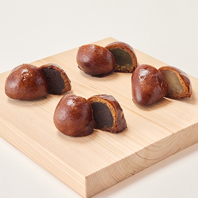 御和菓子司　壽屋のかりんとう饅頭(こし餡・つぶ餡・抹茶・いも餡)4種類セレクト　お茶菓子やおやつに!