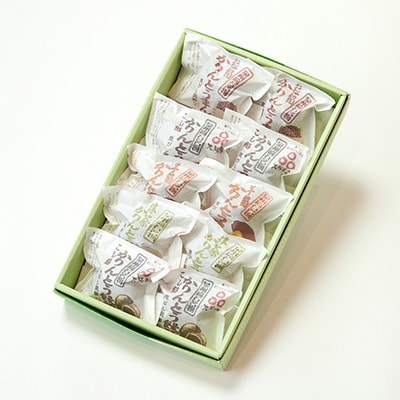 御和菓子司　壽屋のかりんとう饅頭(こし餡・つぶ餡・抹茶・いも餡)4種類セレクト　お茶菓子やおやつに!