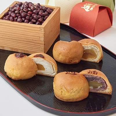 御和菓子司　壽屋の栗銘菓 通―つう― ≪白餡、こし餡、柚子餡≫