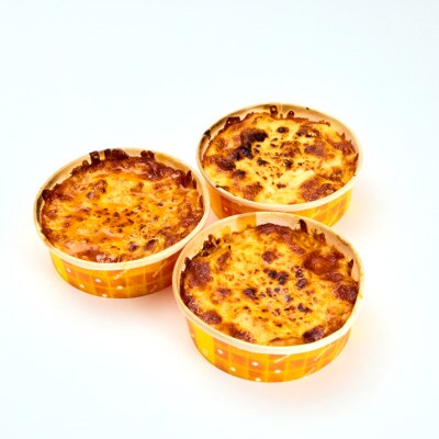 レンジで簡単!濃厚とろける　3種の贅沢グラタン(ホワイトソース・トマトソース・エビのトマトソース)　